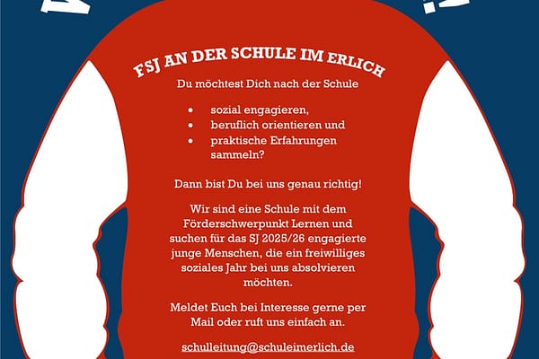 Im Erlich mitarbeiten? Das geht!