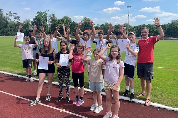 Leichtathletik Wettbewerb in Germersheim